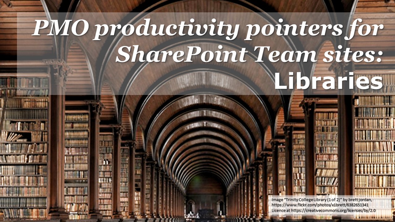 SharePoint tips - Libraries